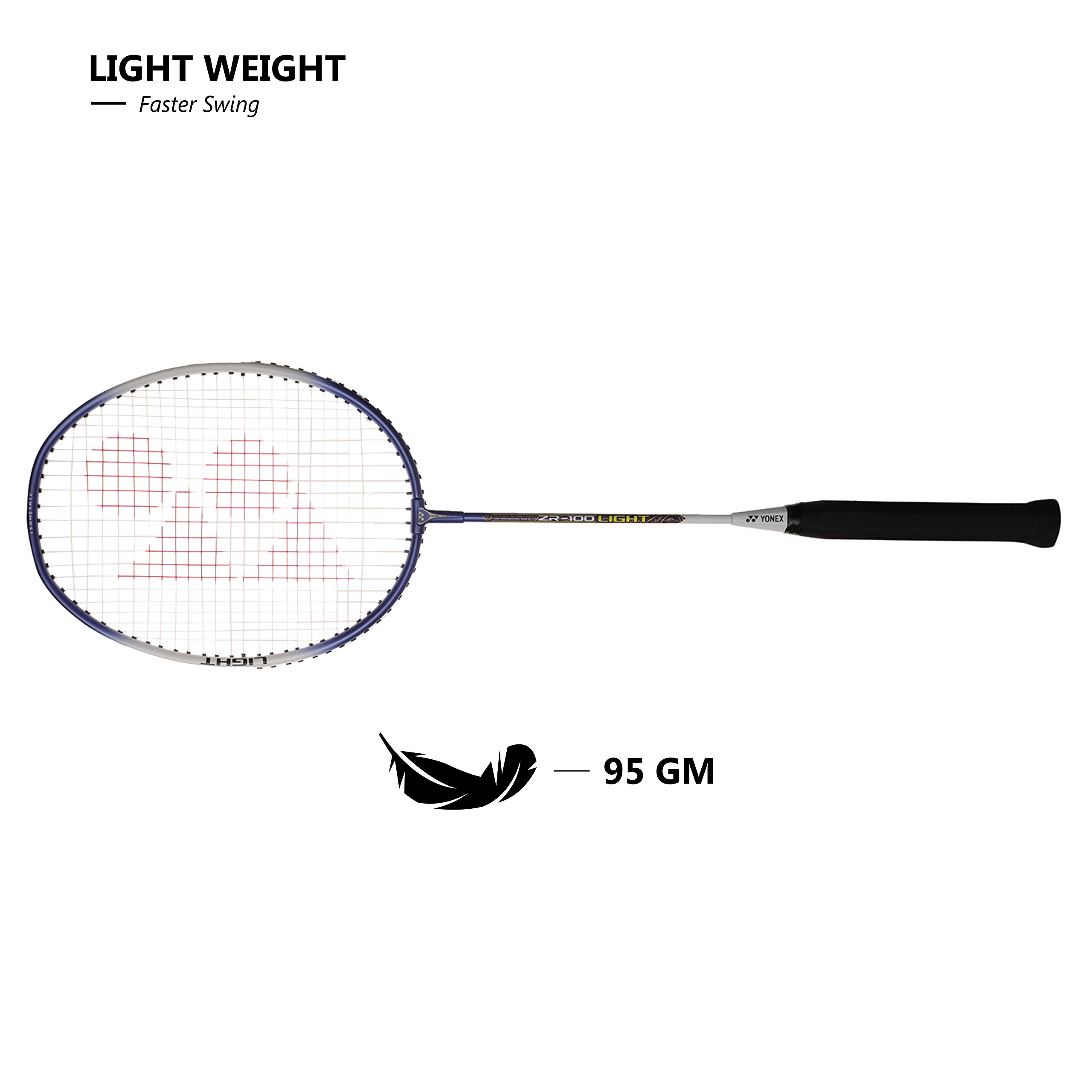 Amazon | Yonex ZR 100 軽量アルミニウムバドミントンラケット